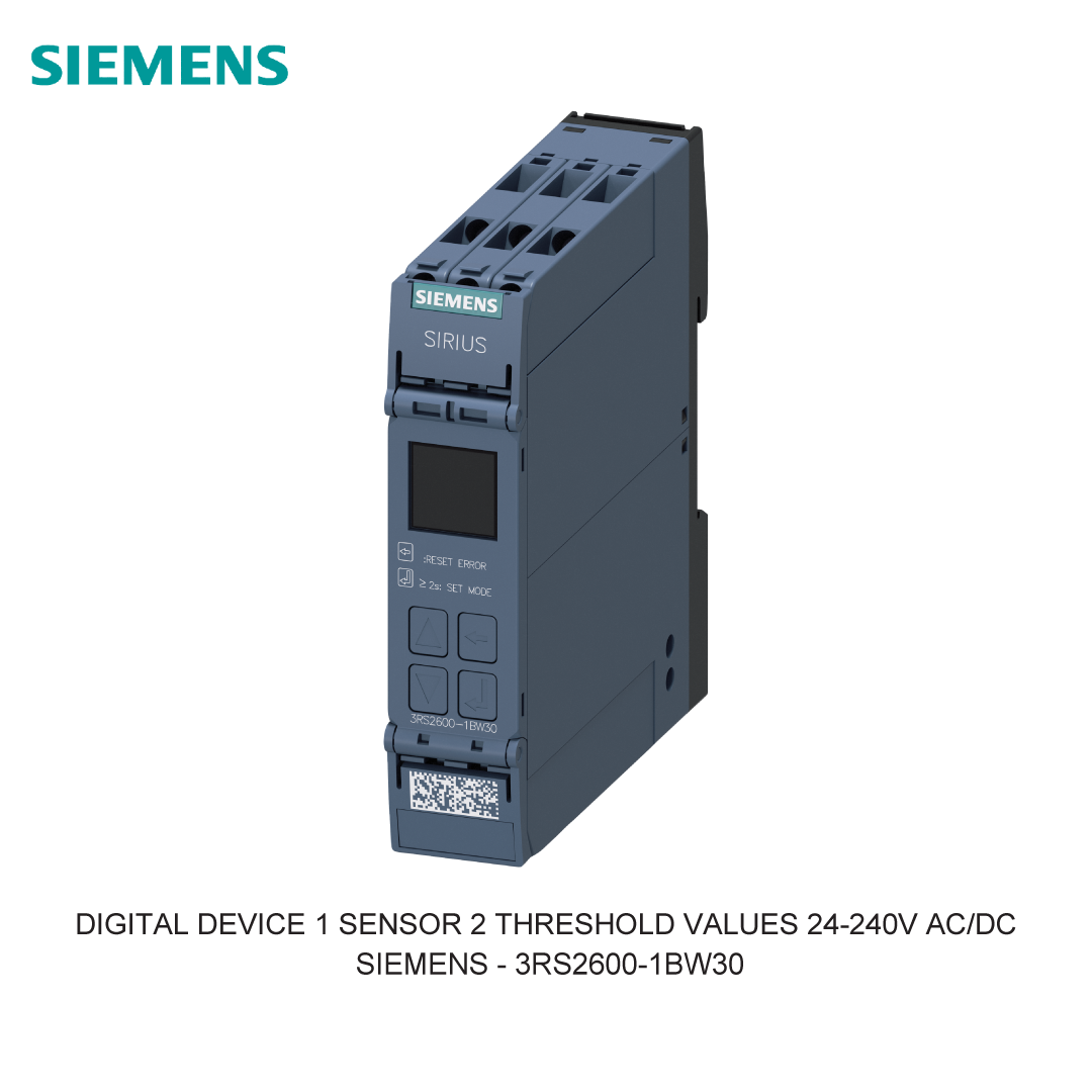 DIGITAL DEVICE 1 SENSOR 2 THRESHOLD VALUES 24-240V AC/DC