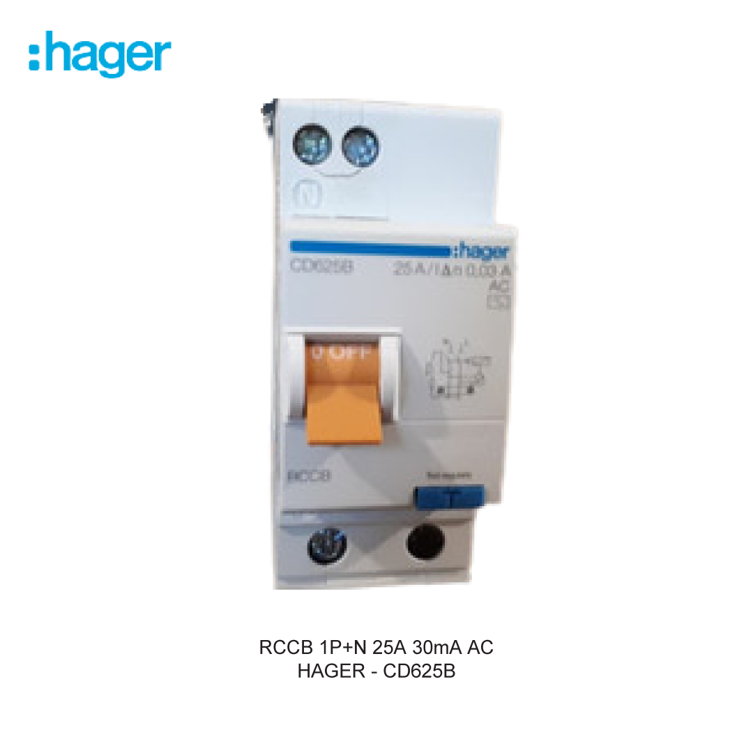 RCCB 1P+N 25A 30mA AC | ListrikKita.com