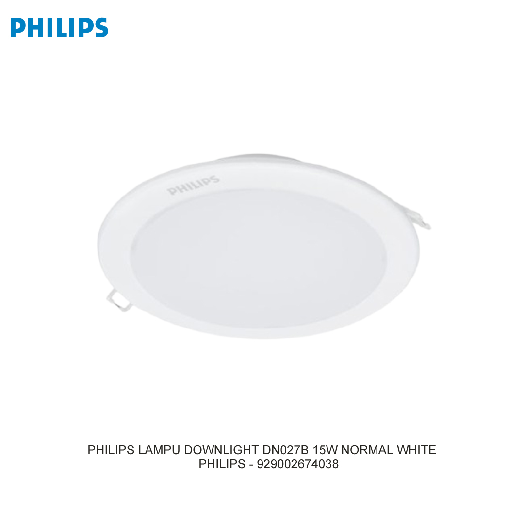PHILIPS LAMPU DOWNLIGHT DN027B 15W NORMAL WHITE