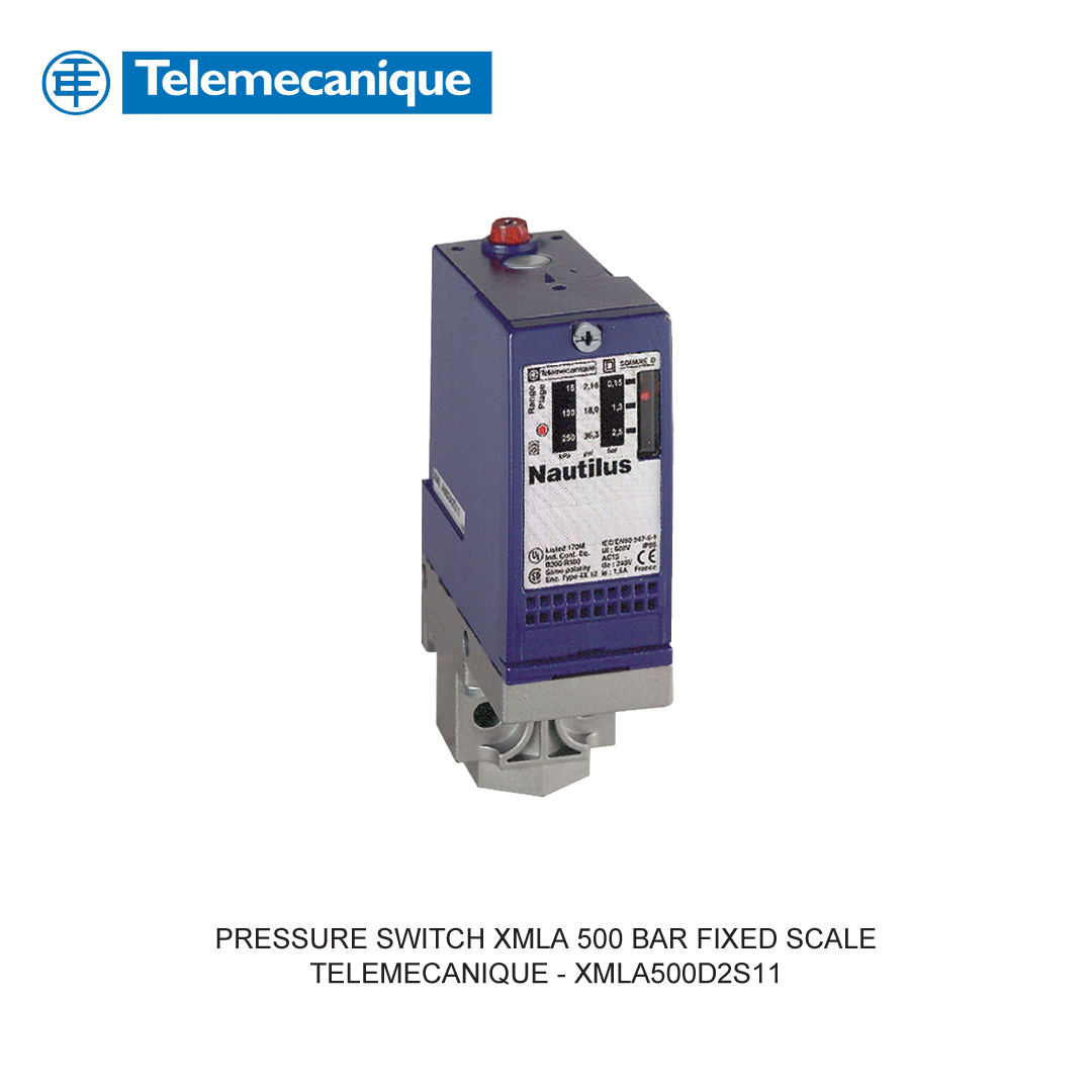 PRESSURE SWITCH XMLA 500 BAR FIXED SCALE