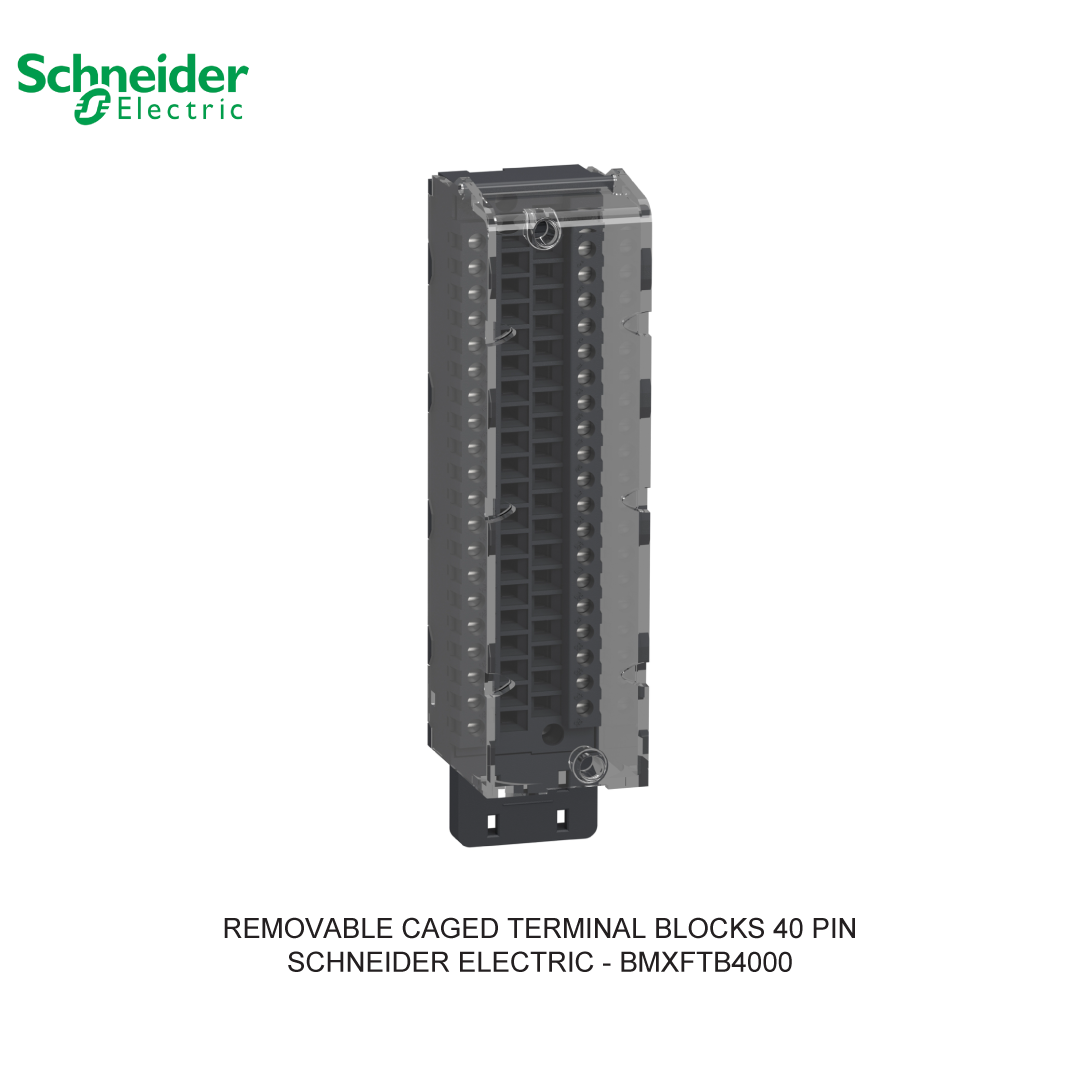 REMOVABLE CAGED TERMINAL BLOCKS 40 PIN