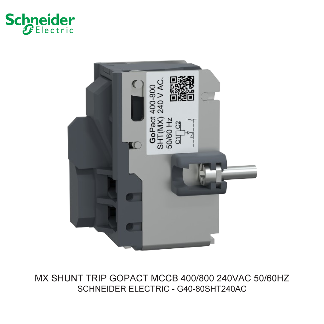 MX SHUNT TRIP GOPACT MCCB 400/800 240VAC 50/60HZ