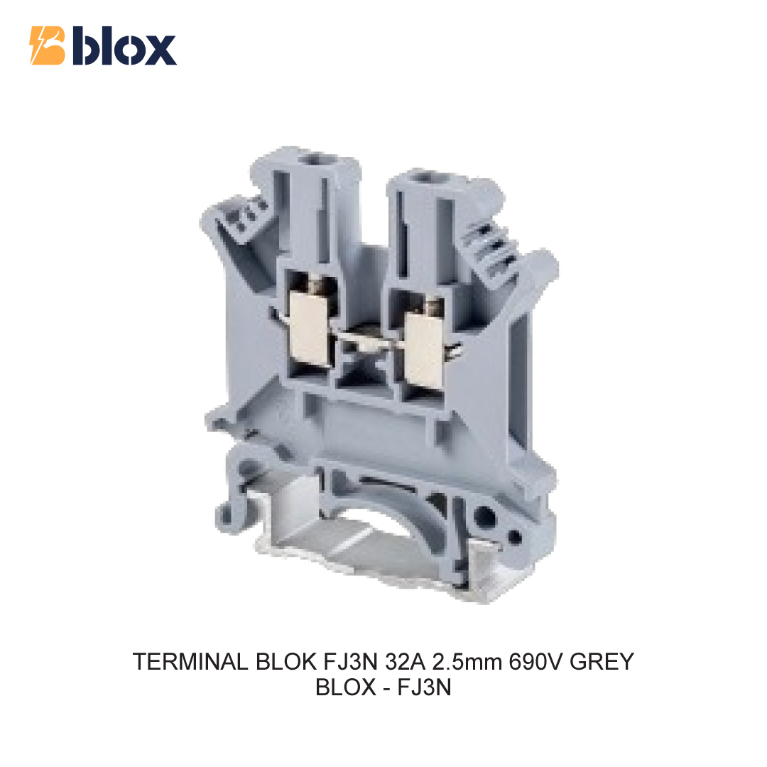 TERMINAL BLOK FJ3N 32A 2.5mm 690V GREY