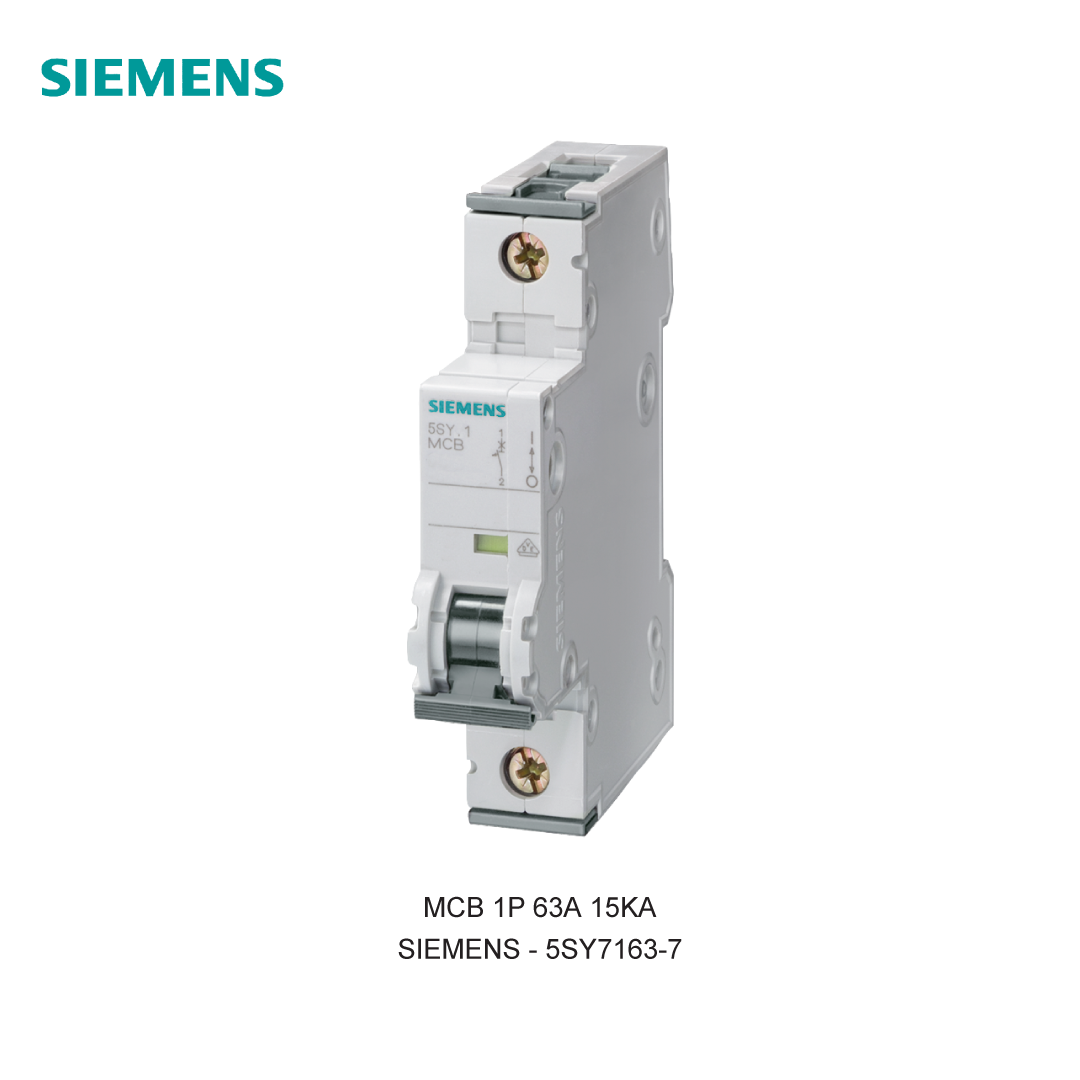 MCB 1P 63A 15KA
