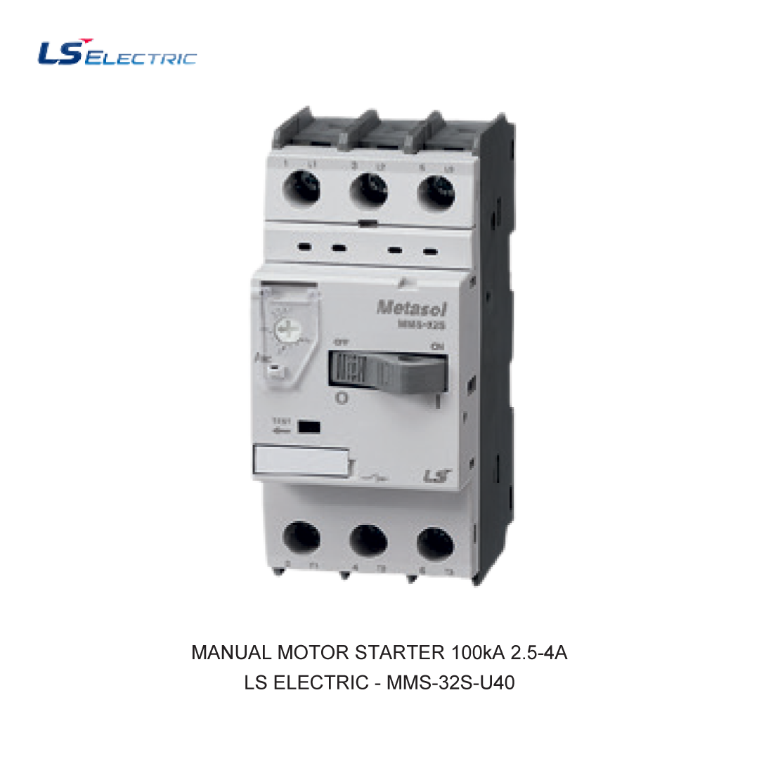 MANUAL MOTOR STARTER 100kA 2.5-4A