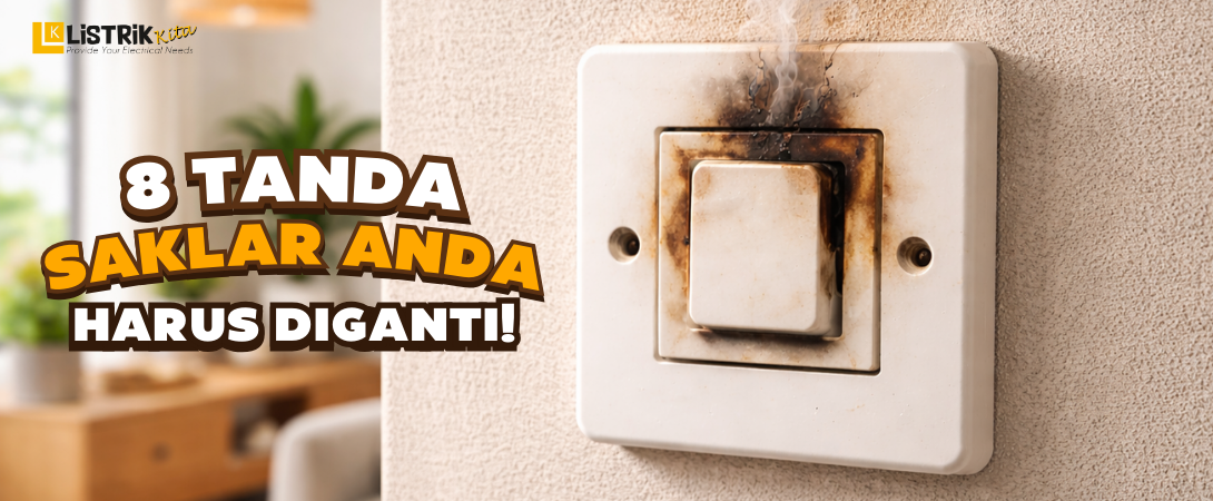 8 Tanda Saklar Lampu Rusak & Solusinya