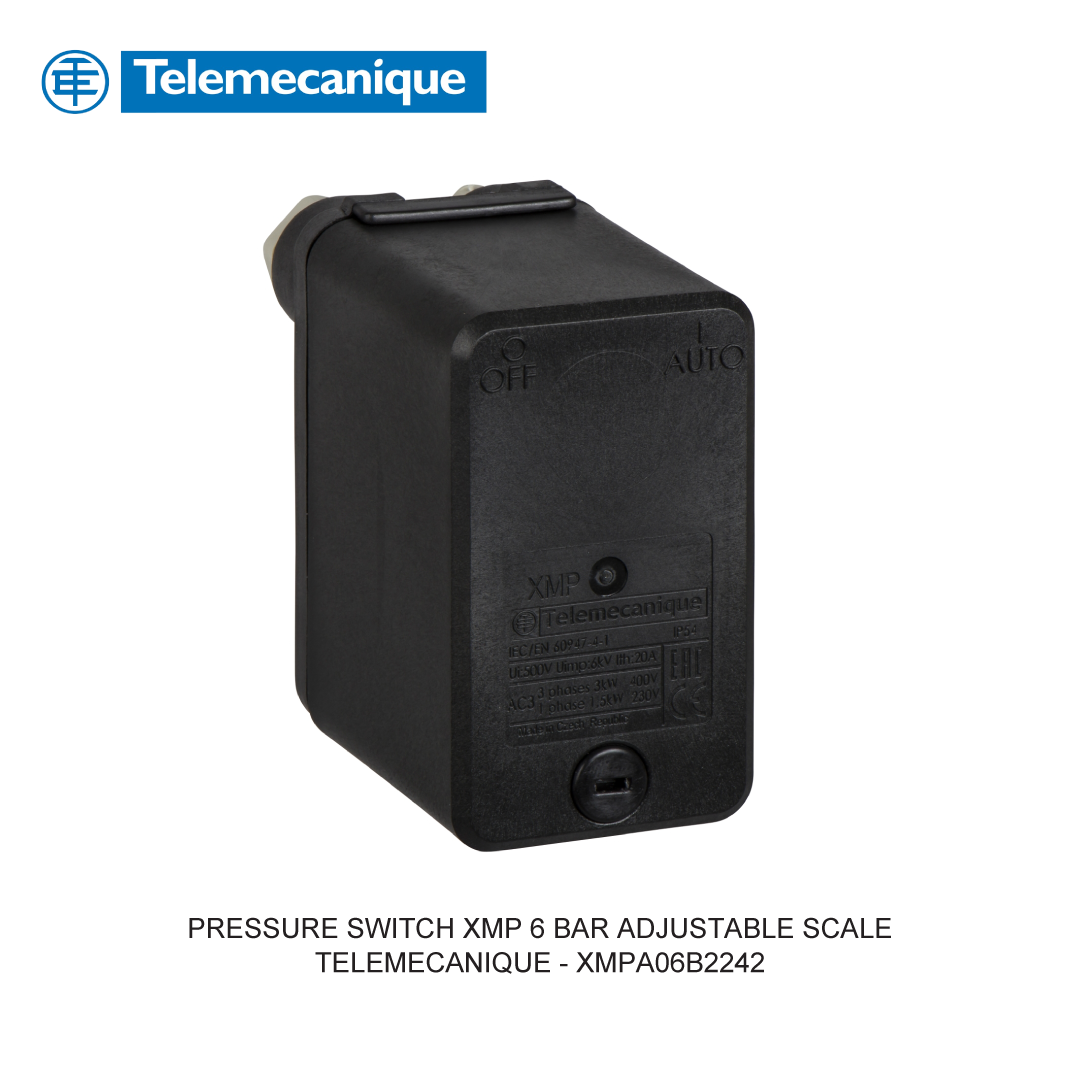 PRESSURE SWITCH XMP 6 BAR ADJUSTABLE SCALE