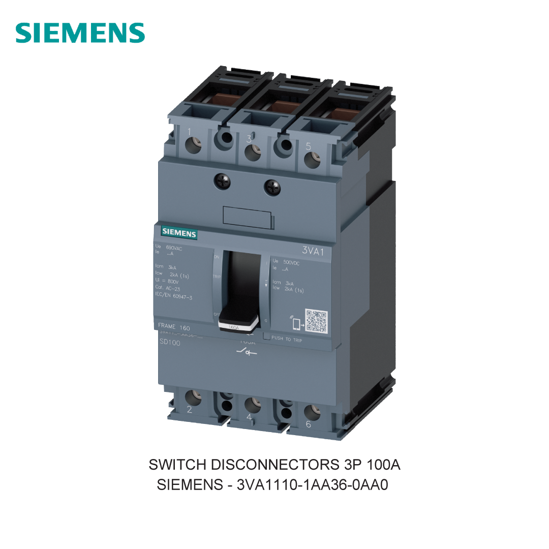 SWITCH DISCONNECTORS 3P 100A