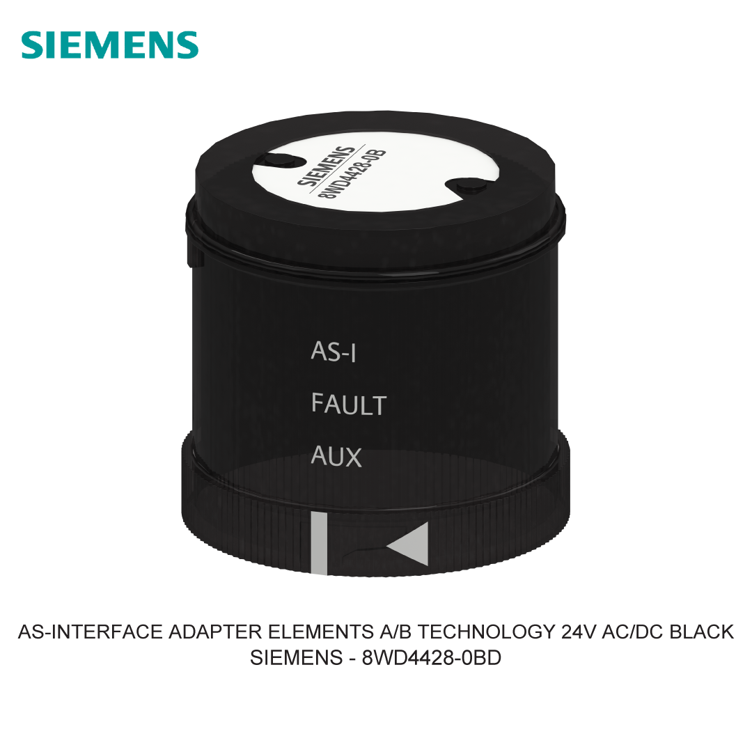 AS-INTERFACE ADAPTER ELEMENTS A/B TECHNOLOGY 24V AC/DC BLACK