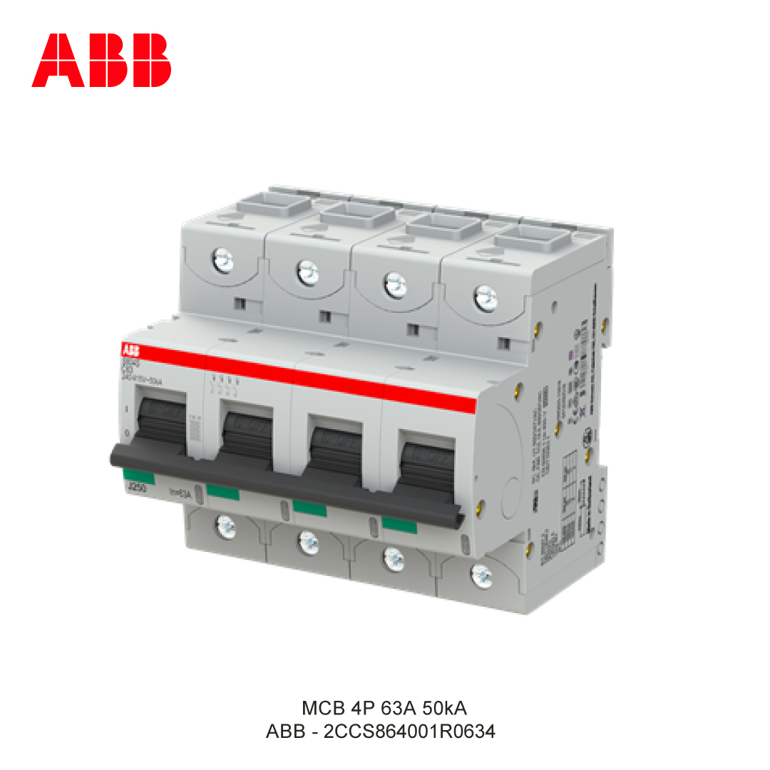 MCB 4P 63A 50kA CURVA C