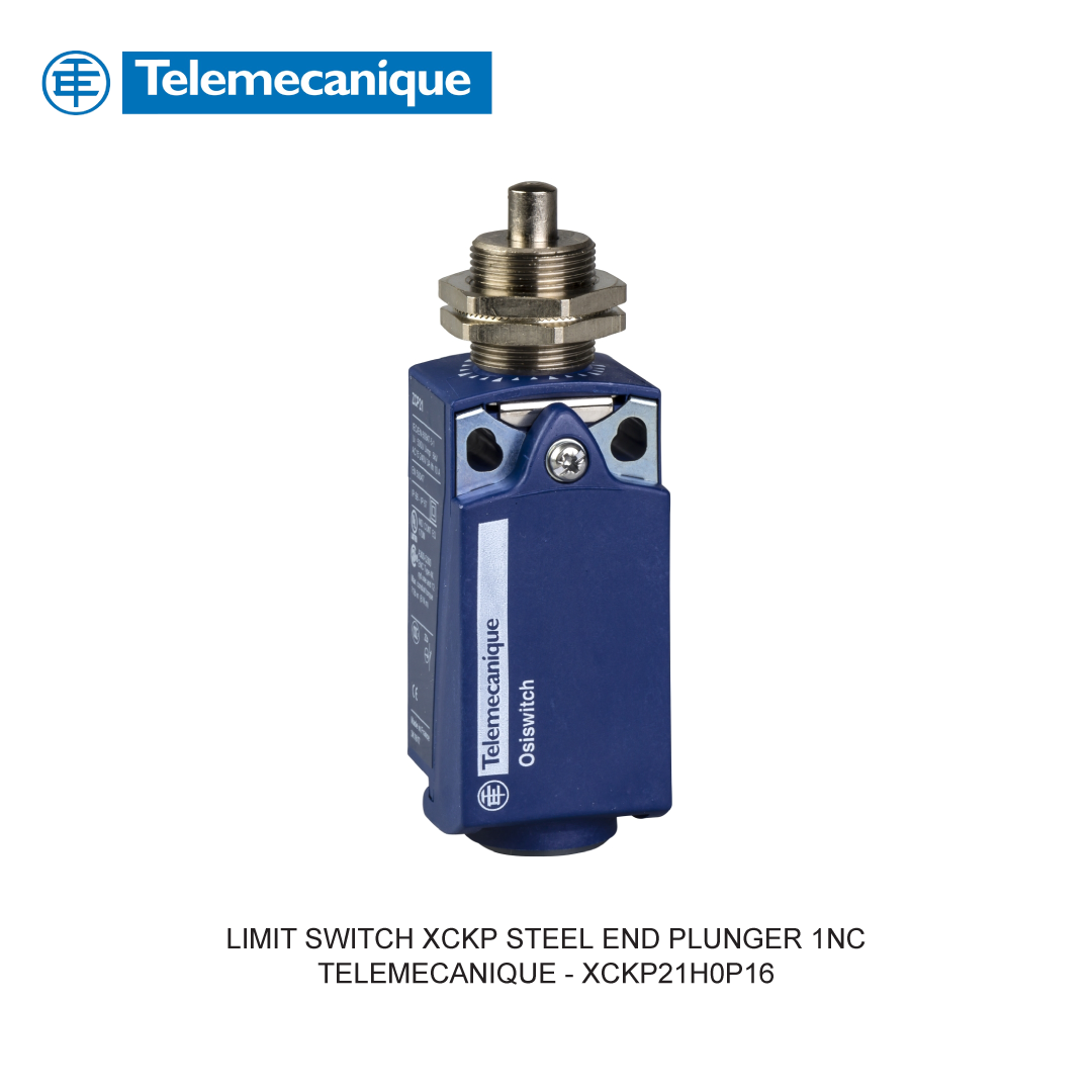 LIMIT SWITCH XCKP STEEL END PLUNGER 1NC