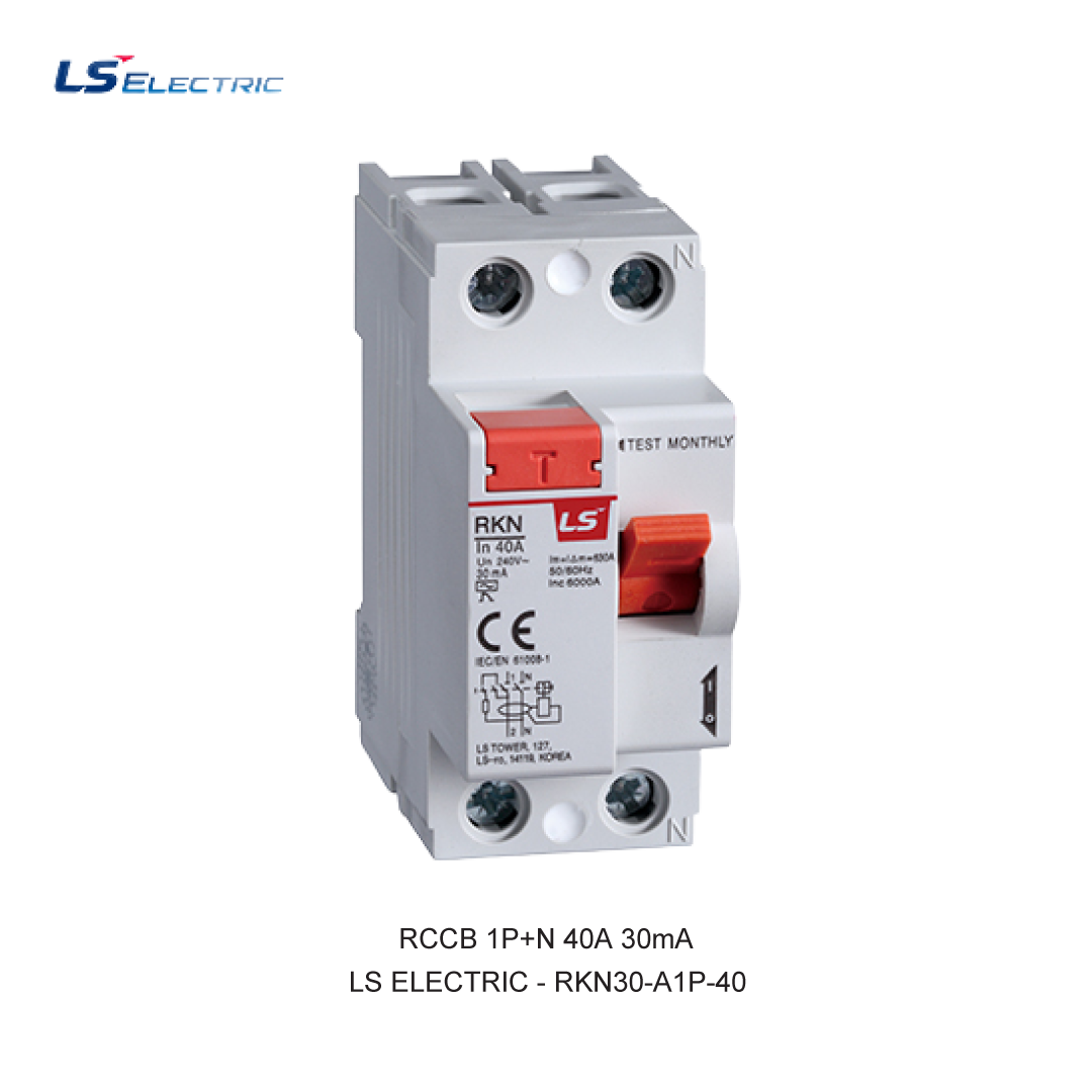 RCCB 1P+N 40A 30mA | ListrikKita.com