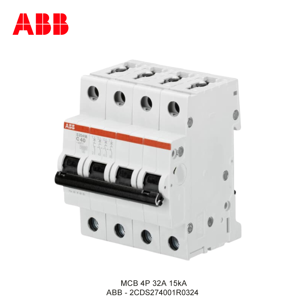 MCB 4P 32A 15kA CURVA C