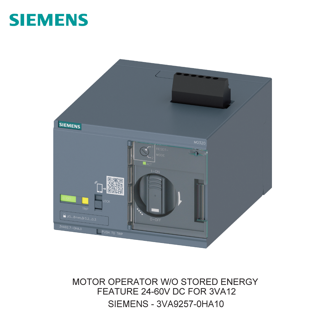 MOTOR OPERATOR W/O STORED ENERGY FEATURE 24-60V DC FOR 3VA12