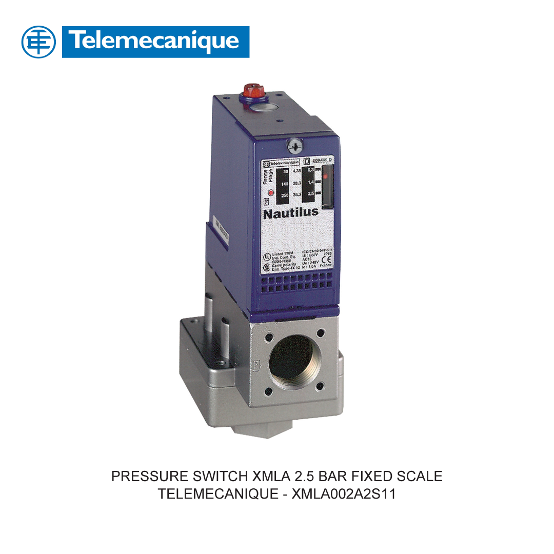 PRESSURE SWITCH XMLA 2.5 BAR FIXED SCALE