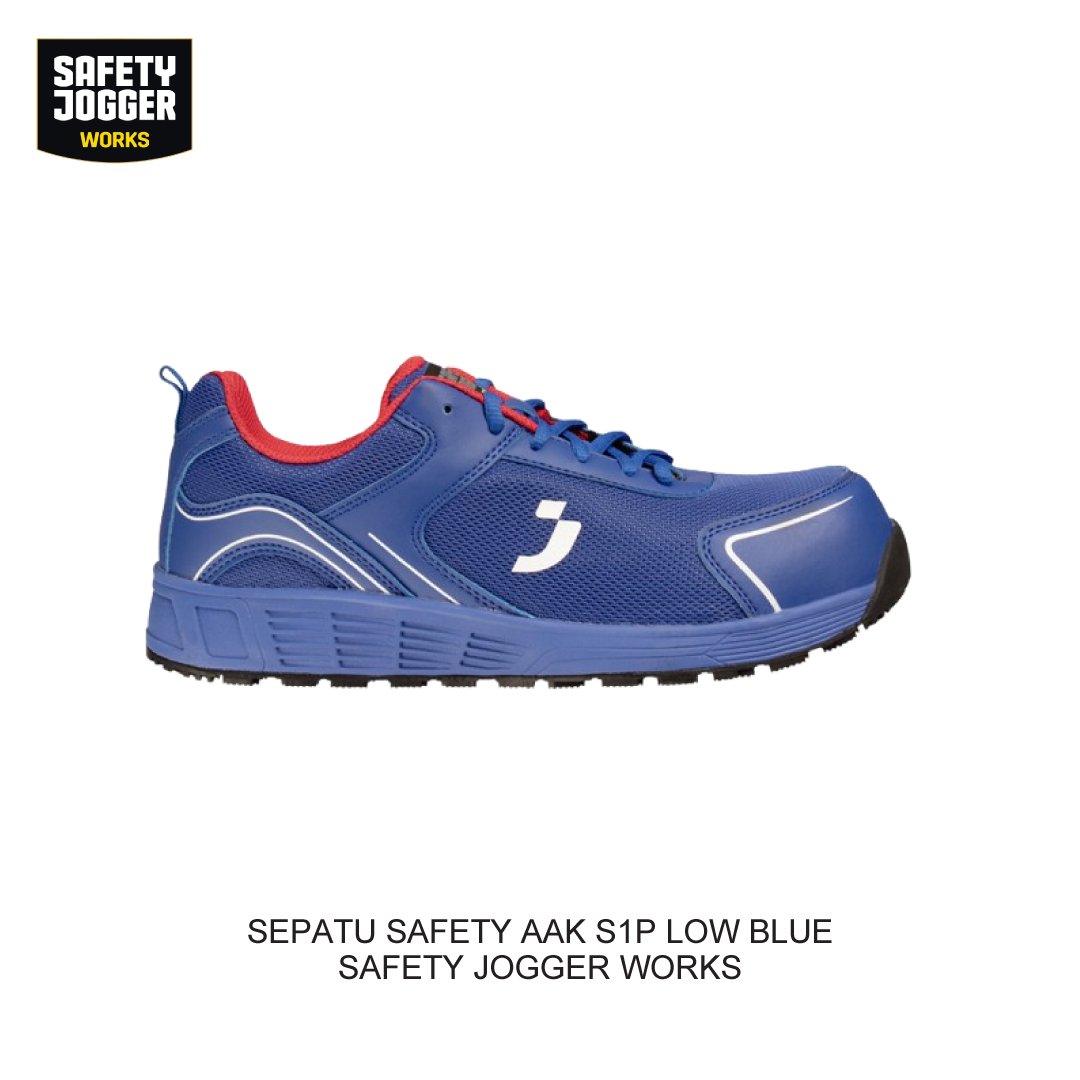 SEPATU SAFETY AAK S1P LOW BLUE