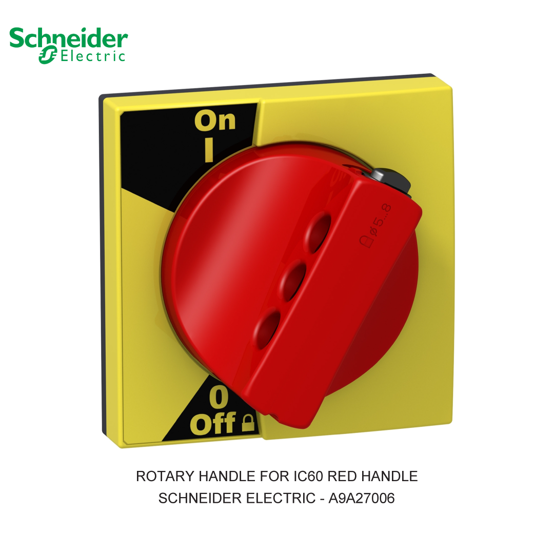 ROTARY HANDLE FOR IC60 RED HANDLE