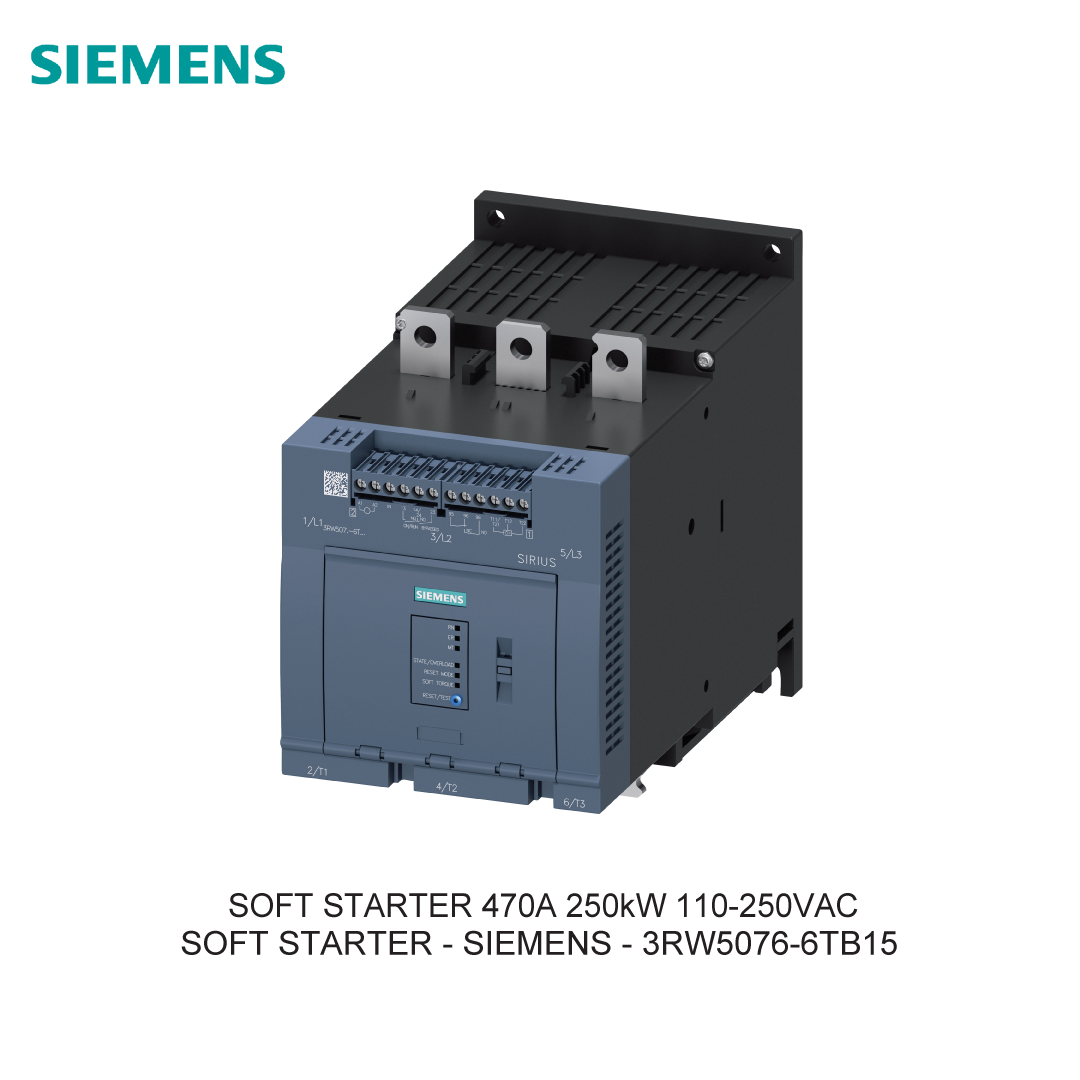 SOFT STARTER 470A 250kW 110-250VAC