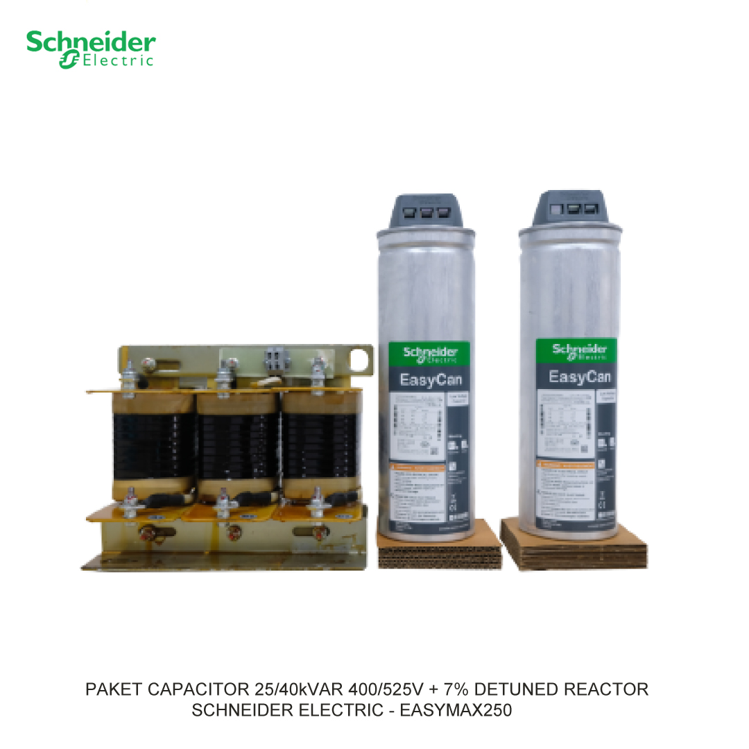 PAKET CAPACITOR 25/40kVAR 400/525V + 7% DETUNED REACTOR