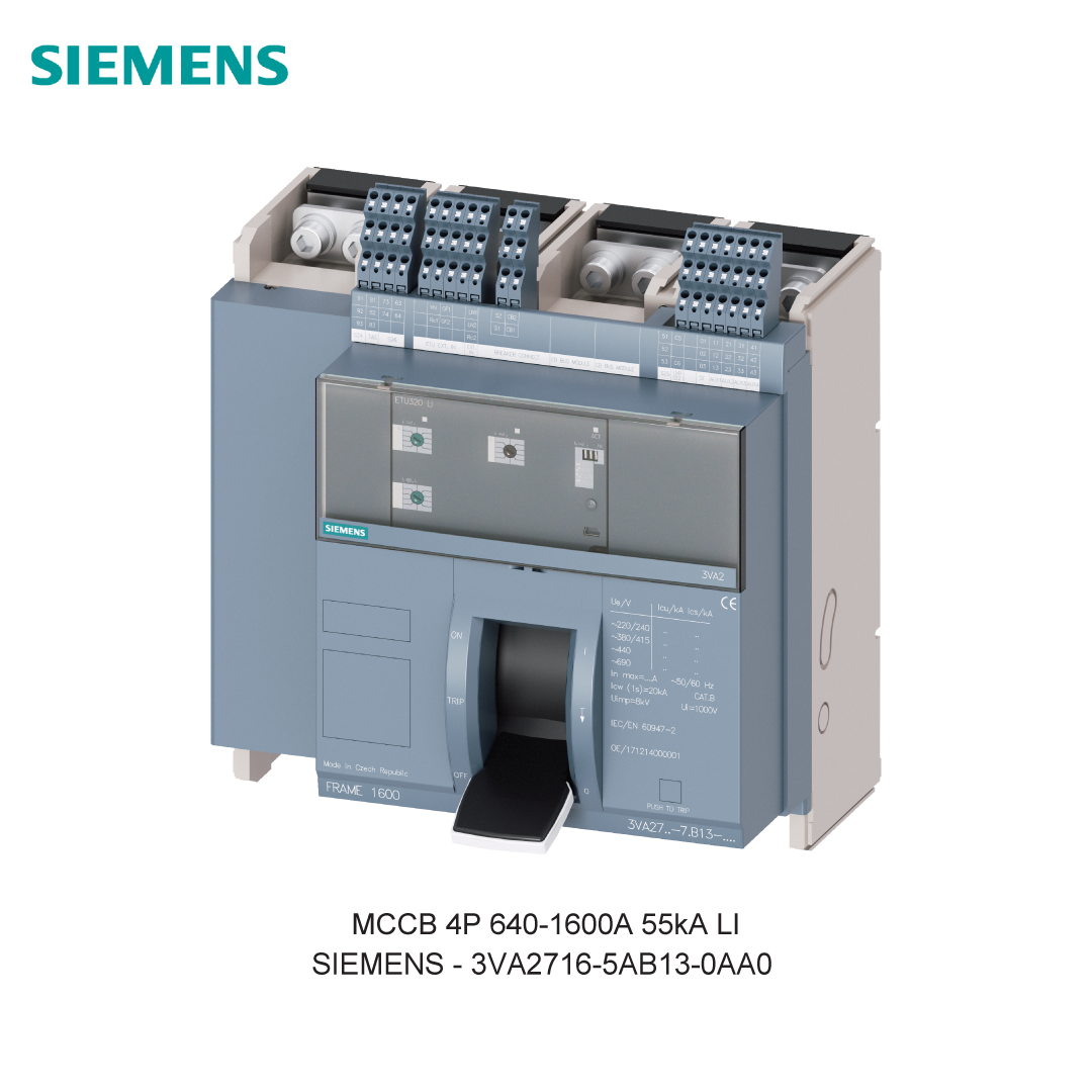 MCCB 4P 640-1600A 55kA LI