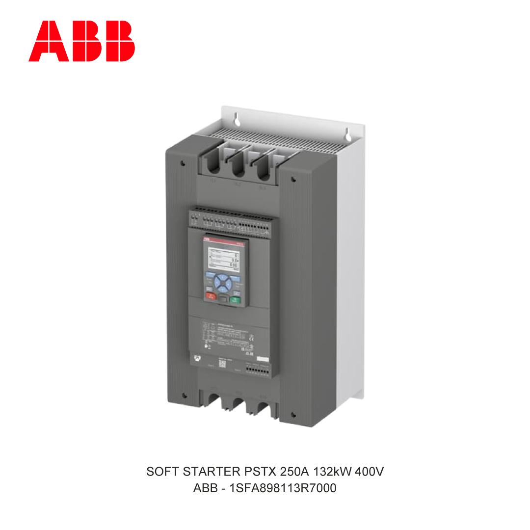 SOFT STARTER PSTX 250A 132kW 400V