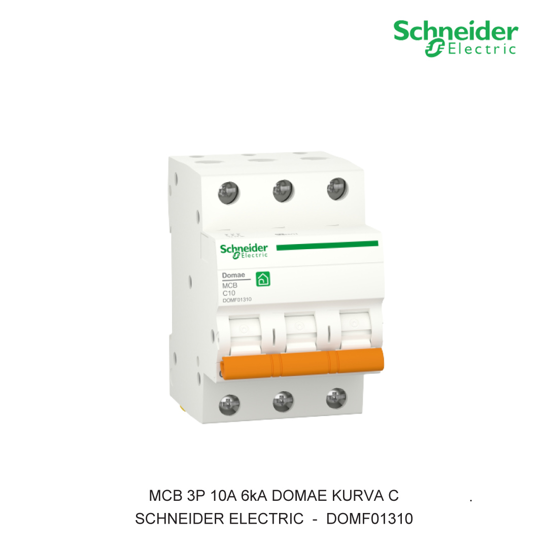 MCB 3P 10A 6kA CURVA C