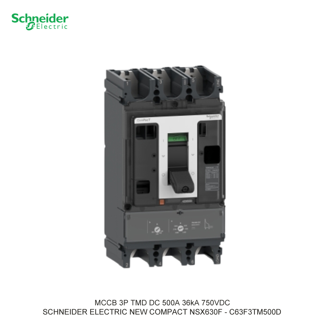 MCCB 3P TMD DC 500A 36KA 750VDC
