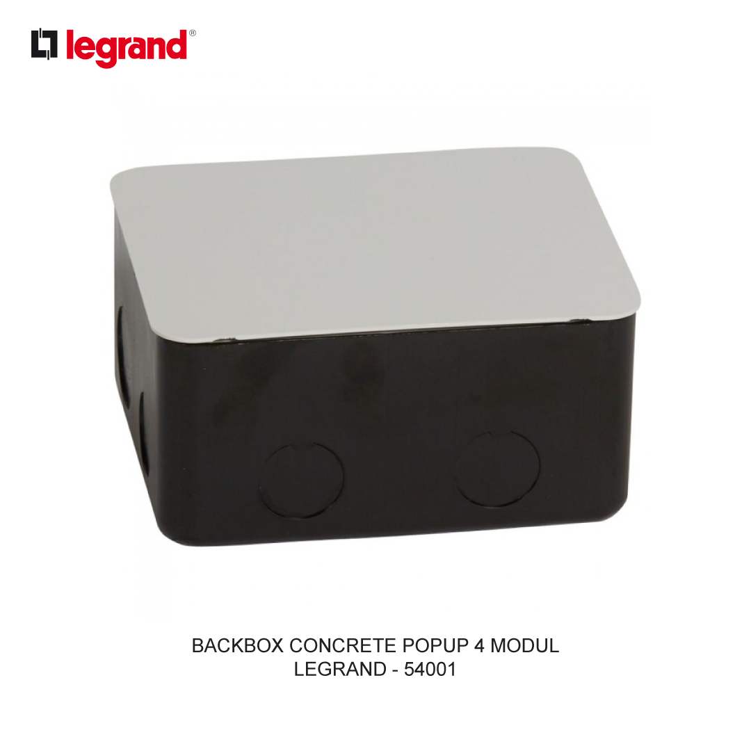 BACKBOX CONCRETE POPUP 4 MODUL