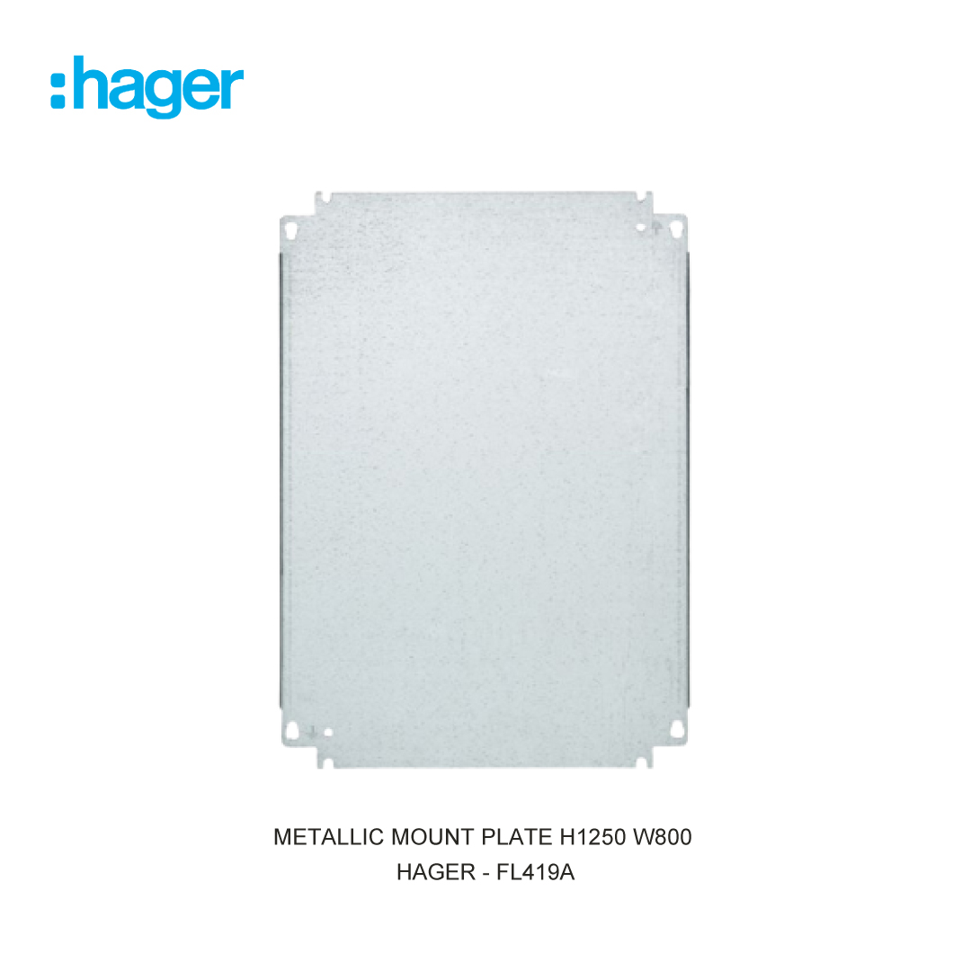 METALLIC MOUNT PLATE H1250 W800