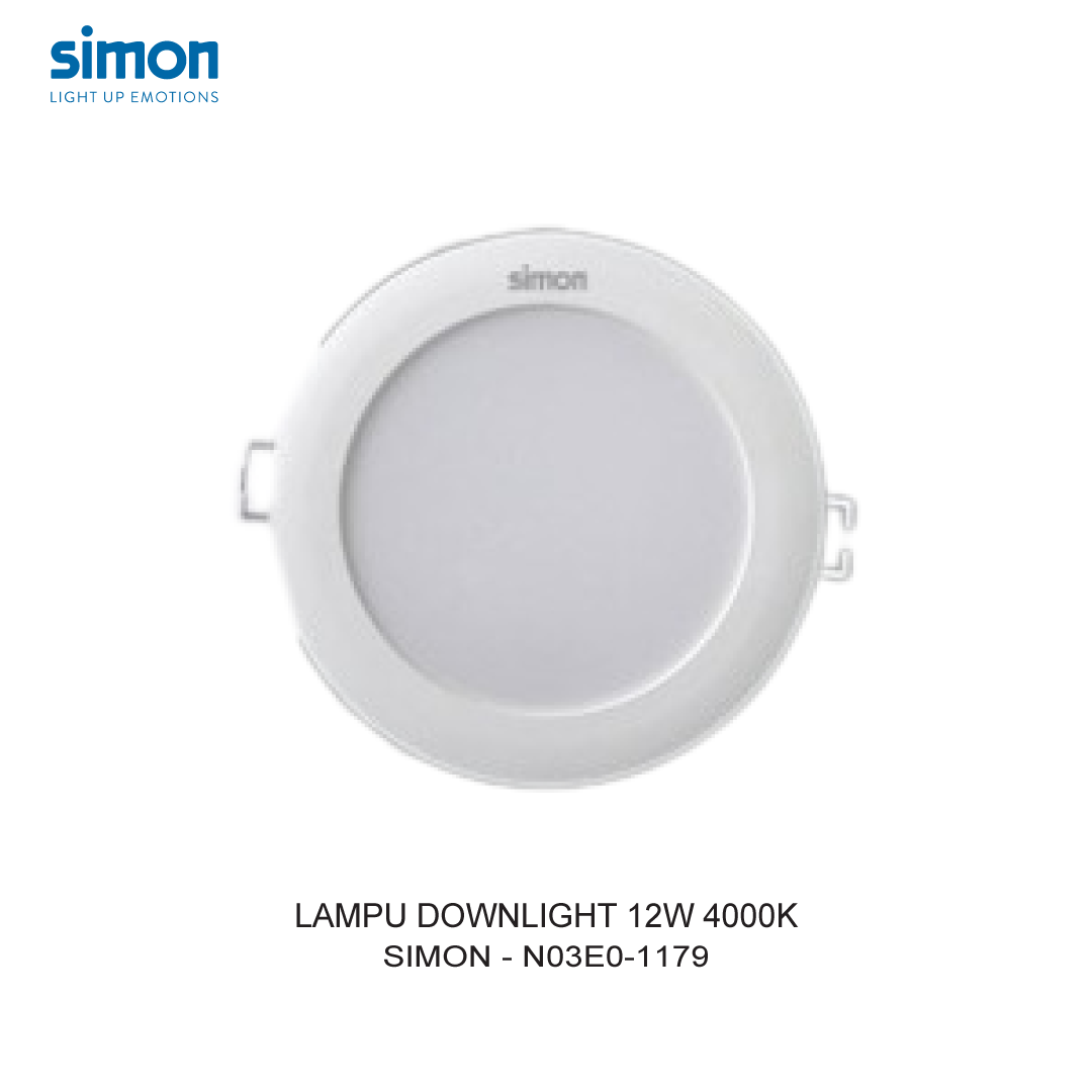 SIMON LAMPU DOWNLIGHT 12W 4000K