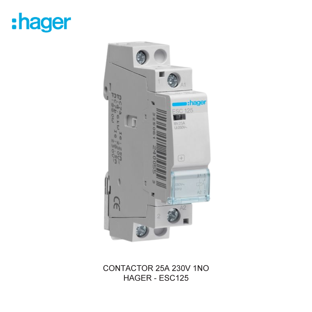 CONTACTOR 25A 230V 1NO