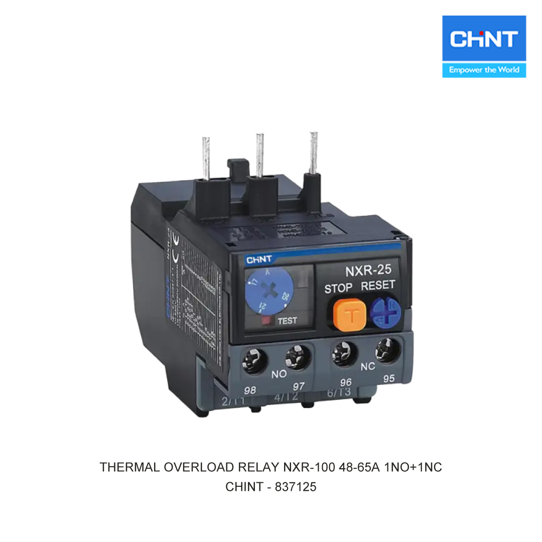 RELAY THERMAL BEBAN LEBIH NXR-100 48-65A 1NO+1NC