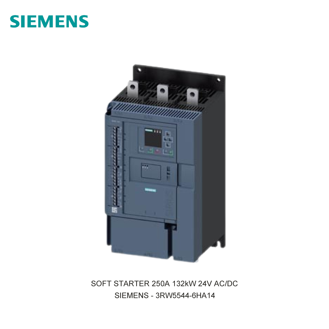 SOFT STARTER 250A 132kW 24V AC/DC