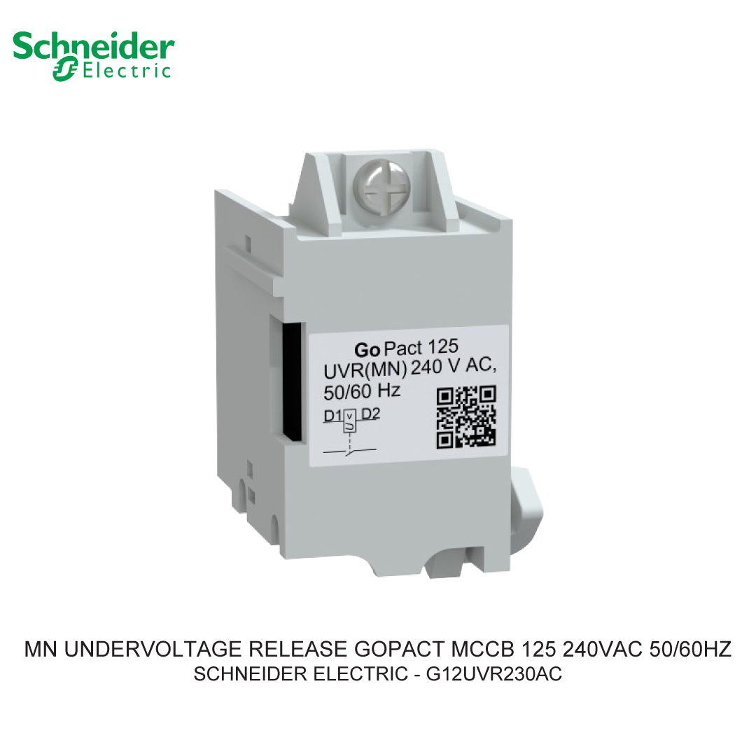 MN UNDERVOLTAGE RELEASE GOPACT MCCB 125 240VAC 50/60HZ