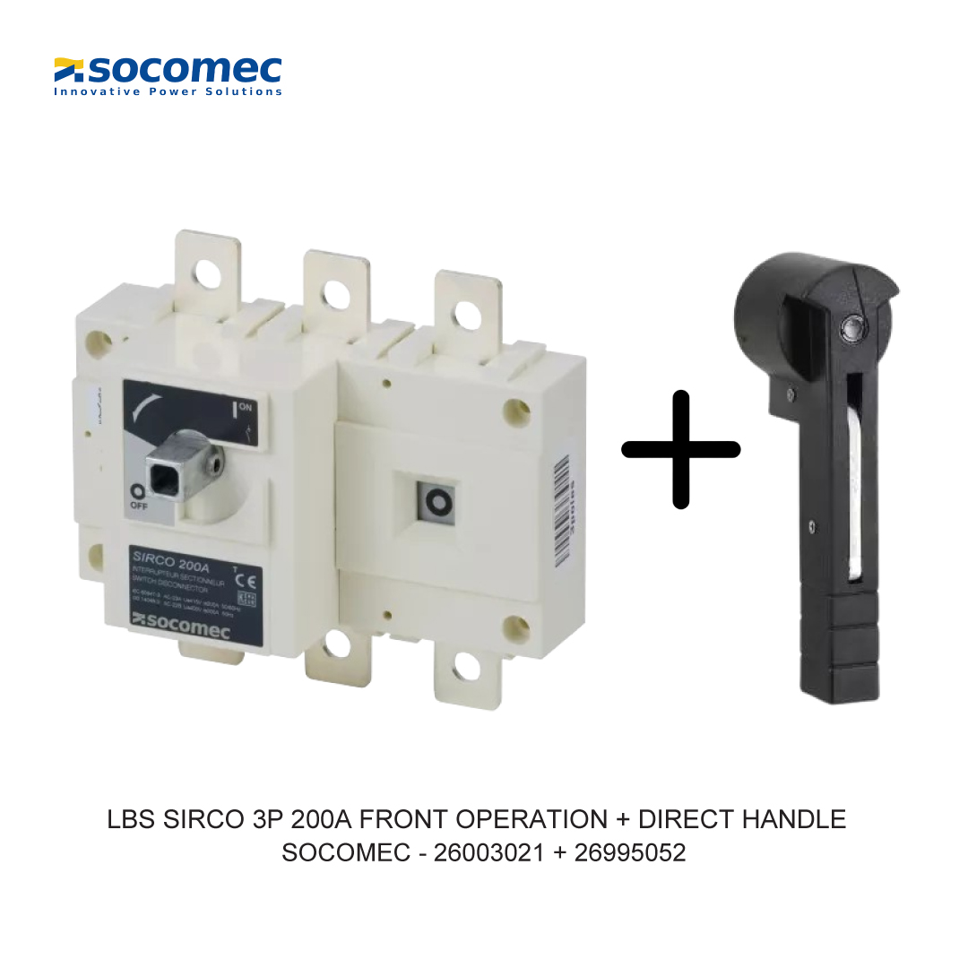 LBS SIRCO 3P 200A FRONT OPERATION + DIRECT HANDLE