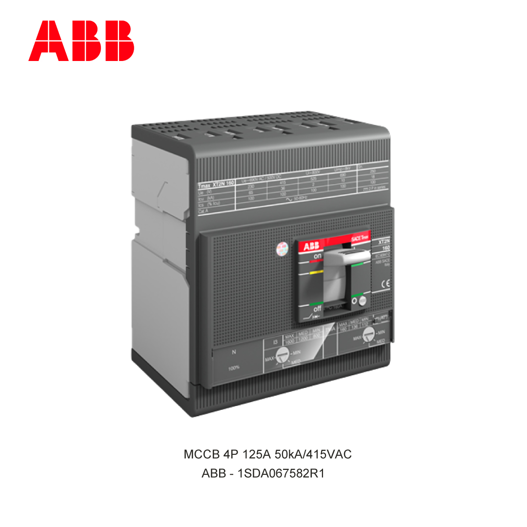 MCCB 4P 125A 50kA/415VAC
