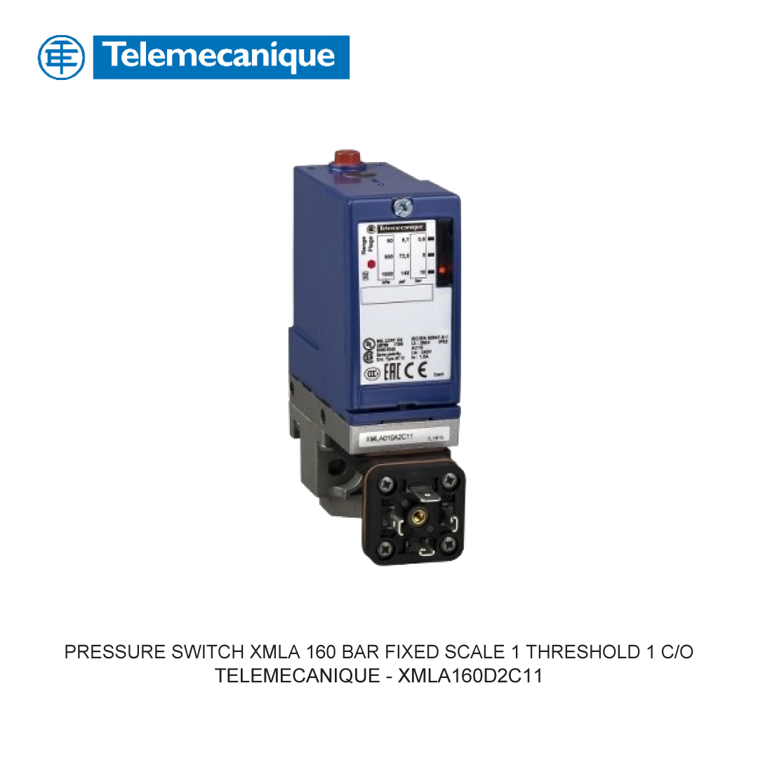 PRESSURE SWITCH XMLA 160 BAR FIXED SCALE 1 THRESHOLD 1 C/O