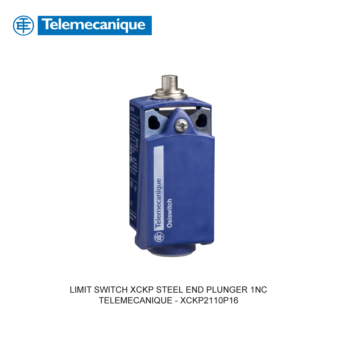 LIMIT SWITCH XCKP STEEL END PLUNGER 1NC