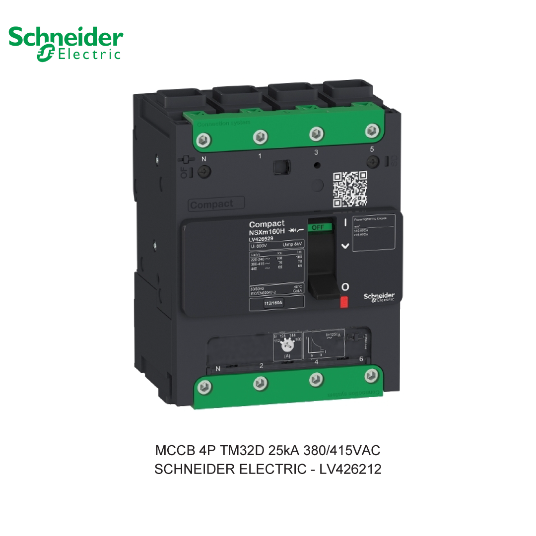 MCCB 4P TM32D 25KA 380/415VAC