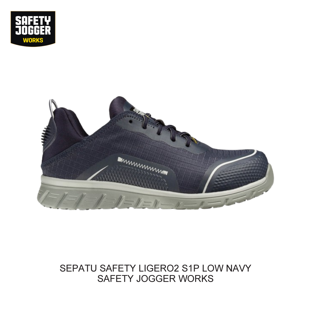 SEPATU SAFETY LIGERO2 S1P LOW NAVY