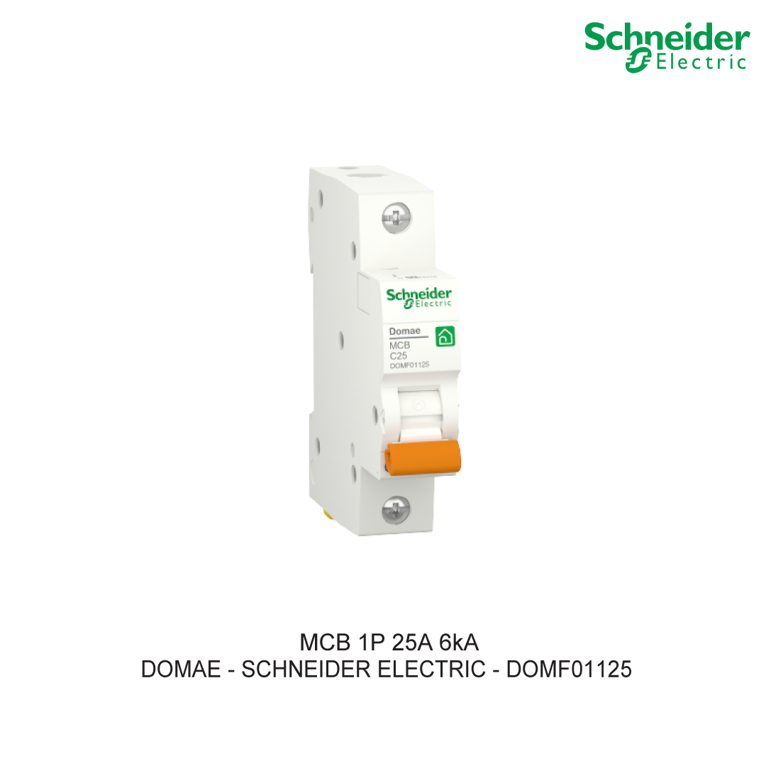 MCB 1P 25A 6kA CURVA C