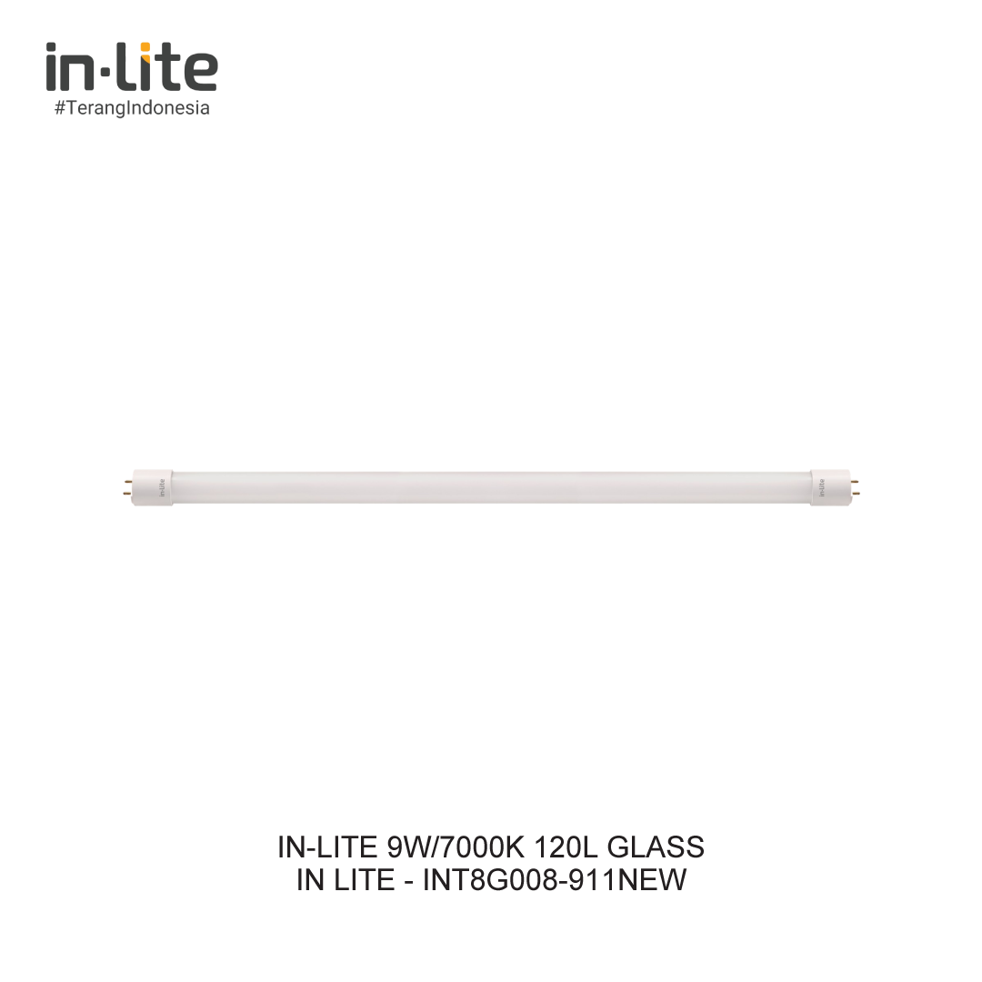 IN-LITE 9W/7000K 120L GLASS
