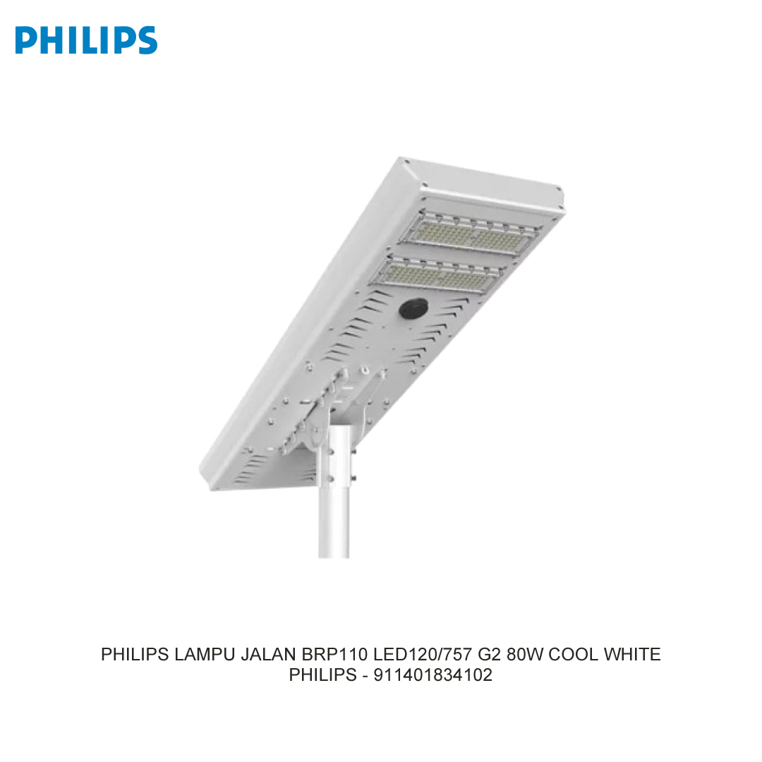 PHILIPS LAMPU JALAN BRP110 LED120/757 G2 80W COOL WHITE