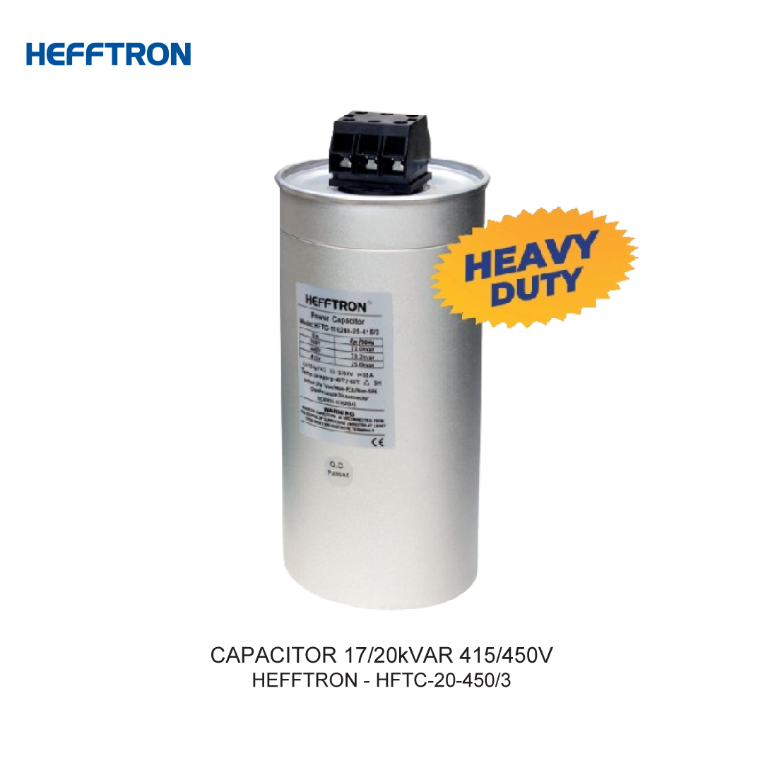 CAPACITOR 17/20kVAR 415/450V