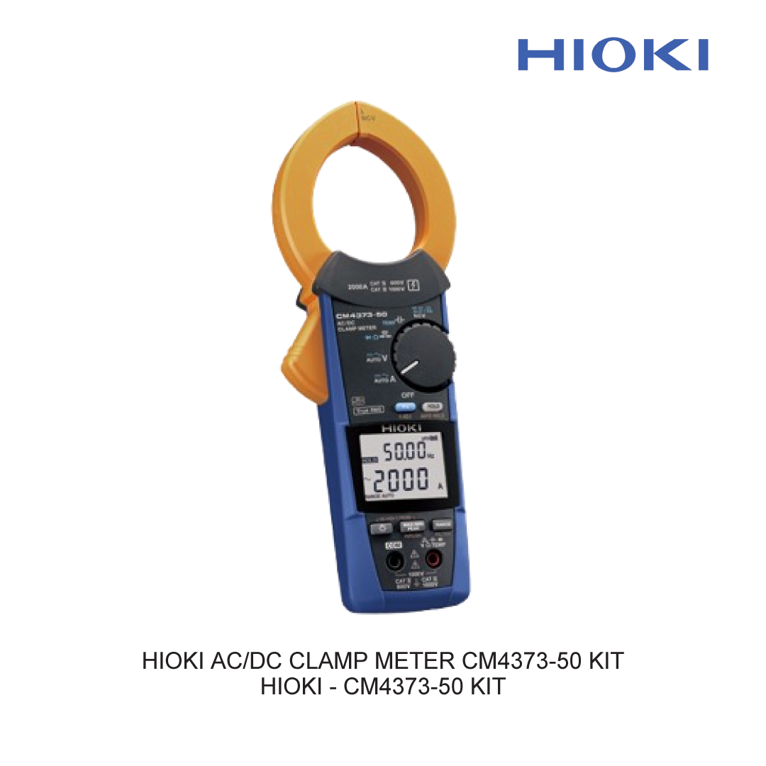 HIOKI AC/DC CLAMP METER CM4373-50 KIT
