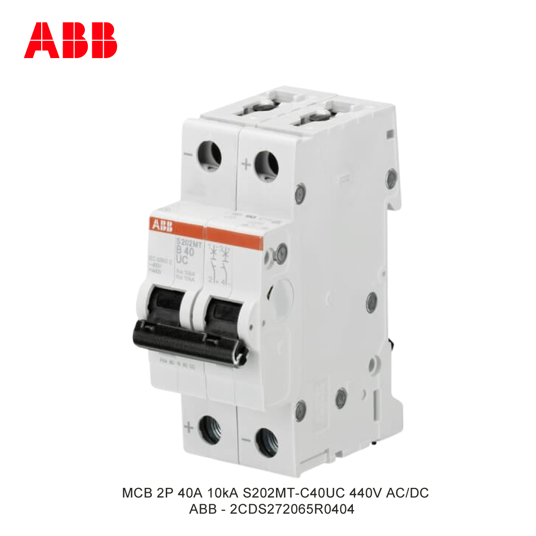 MCB 2P 40A 10kA CURVA C