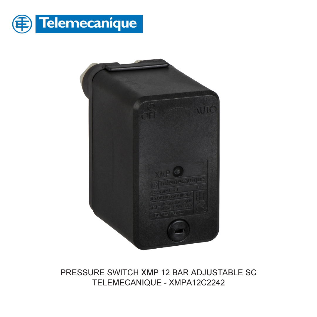 PRESSURE SWITCH XMP 12 BAR ADJUSTABLE SC