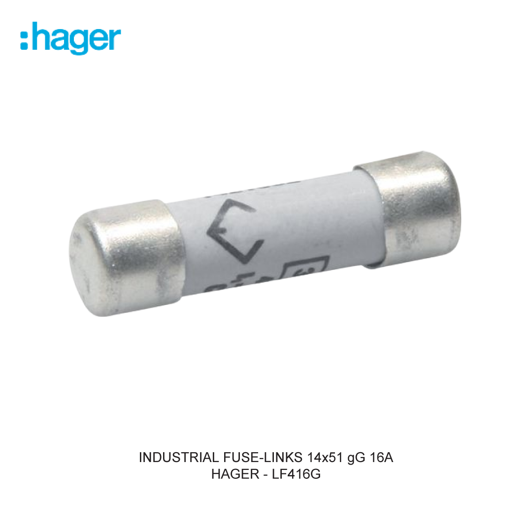 HAGER INDUSTRIAL FUSE-LINKS 14x51 gG 16A