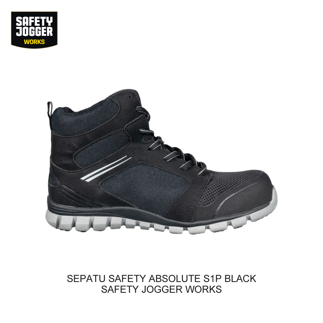 SEPATU SAFETY ABSOLUTE S1P BLACK