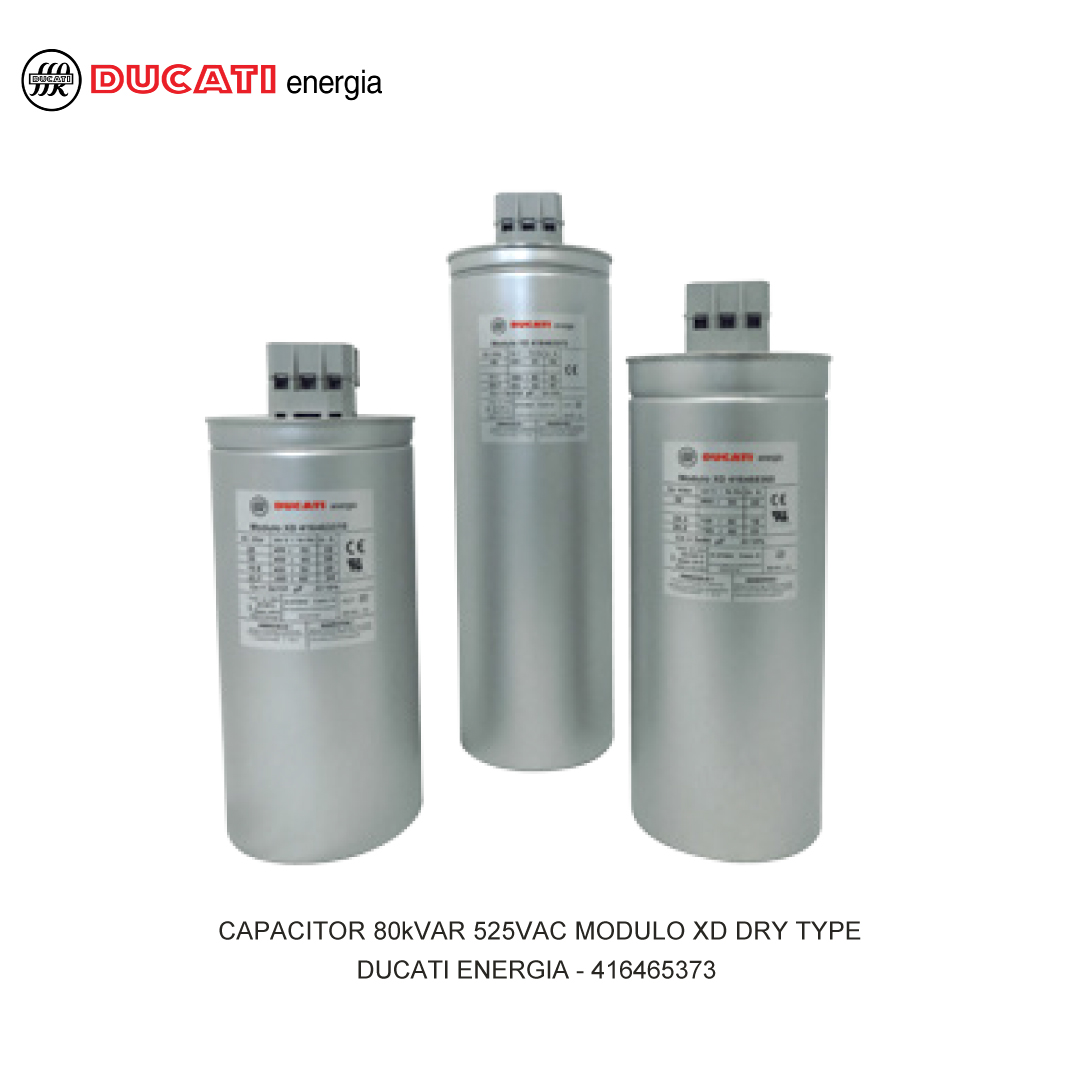CAPACITOR 80kVAR 525VAC MODULO XD DRY TYPE DUCATI ENERGIA
